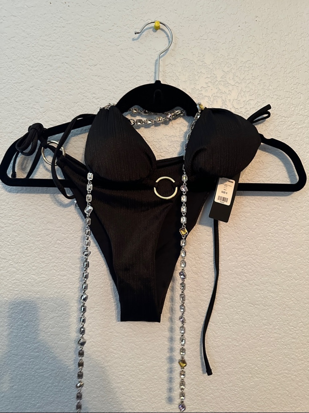 Fashion Nova Hidden Gems 
2 piece bikini BLACK - Picture 4 of 4